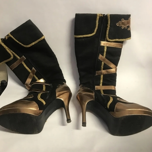 Fantasy cosplay pirate boots - Picture 2 of 3